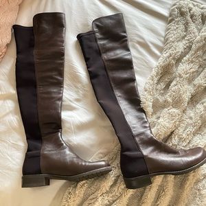 Stuart Weitzman Leather Knee-high Boots